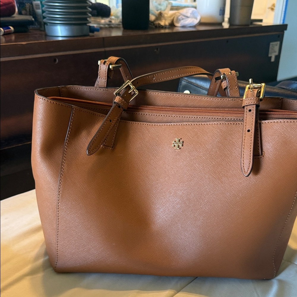 Tory Burch Tan Leather Tote